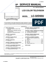 Service Manual: LCD Color Television