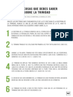 10 Cosas Que Debes Saber Sobre La Trinidad