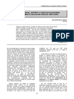 Como Vamos A Calcular en El 2000