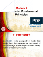 DC Circuits Module 1