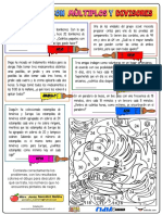 Problemas Con Multiplos y Divisores