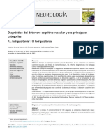 Diagnóstico Del Deterioro Cognitivo Vascular y Sus Principales Categorías