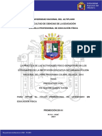 Tesis Variable Actividad Fisica