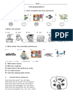 Test Preparation 3: Name Date