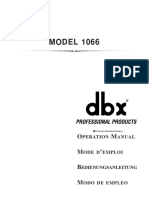 DBX 1066 Manual PDF