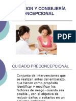 Atencion y Consejeria Preconcepcional