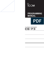 Cs-f3 Programming Manual