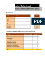 Data Tracker Sheet