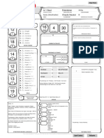 Raven Character Sheet