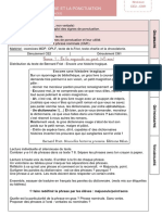 Grammaire Sequence 1 Phrase Et Ponctuation