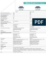 Radware Alteon D-Line Tech Specs PDF