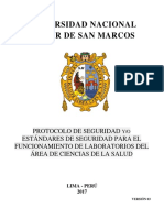 Protocolo de Seguridad Laboratorios de Ciencias Del Salud 3.0