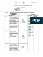 Ejemplo de Sesión de Aprendizaje Lleno