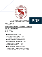 Macro Economics: Project