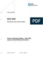 User Manual MCS2200