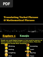 Translating Verbal Phrases