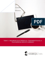 TEMA 5. - SEGURIDAD ELECTRÓNICA III. Grado en Seguridad. Prf. Espinosa PDF