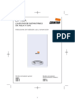 Manual Calentador Cointra Cob 5