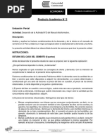 Producto Académico N°2 Economia