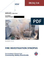 Fire Investigation Report Sample