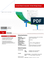 Curved Steel Composite I-Girder Bridge Design PDF