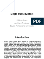 Single-Phase Induction Motors