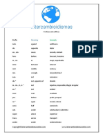 c1 Prefix and Suffix