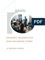 Desafios Matematicos La Segunda Charla