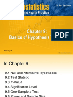 Hypothesis Testing