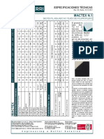 TDS MX Ficha Técnica Mactex N1