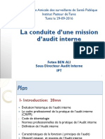 Conduite Mission Audit Interne