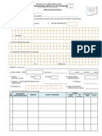 BIO-DATA Form For Projects Posts