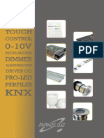 Avc Avance Luz Reguladores Dimmer Alimentadores Driver CC Proled Perfiles KNX PDF