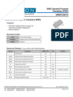 SMD General Purpose Transistor (PNP)