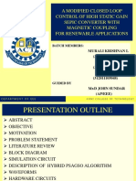 A Modified Closed Loop Control of High Static Gain Sepic Converter With Magnetic Coupling For Renewable Applications
