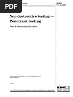 BS en 571 1 1997 Non Destructive Testing Penetrant Testing Part 1 General Principles PDF