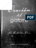 Oracion Del Pobre Diario v2 Sidur Kabdalistico