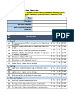 Section 1 - Inspection Checklist: Ref No. Inspection Item