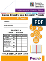 Biii-Examen 2° - 2017-2018