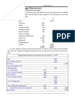 Manufacturing Account (With Answers) : Advanced Level