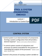 Lec1 - Introduction To Control System