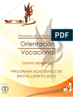 Orientación Vocacional