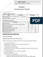 Specifications: 2008 Ford Edge SE 2008 Ford Edge SE