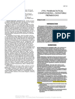 USP 34 - 795 Coumpounding Practices