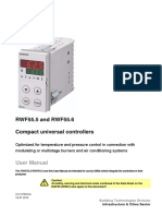 RWF55 Temperature Pressure Burner Controller User Manual U7867en