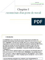 Chapitre I (Architecture D - Un Poste de Travail)