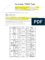 Selecting The Proper TEMA Type