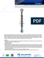 Isoladores Polimericos para Ancoragem Ou Suspensao Ing