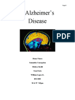 Alzheimer Cover Page (Hard Cover)