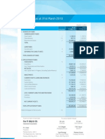 Balance Sheet